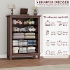 Jojoka 5 Dresser for Bedroom, Tall Vertical Drawer Dresser with Large Storage - 3 of 4