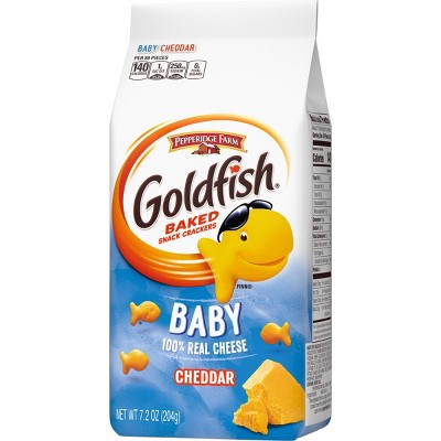 baby goldfish food