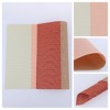 REGALWOVEN PVC Wrinkle-Resistant Washable Indoor Outdoor Placemats 18 x 12 Inch 8 Pcs - 2 of 4