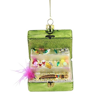 Cody Foster 3.5 Inch Tackle Box Ornament Fish Bait Bobber Fishing Tree Ornaments