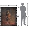 Trick R Treat Poster Blanket 50"x60" Woven Tapestry - 2 of 4