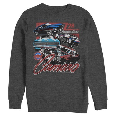Men's General Motors Camaro Z28 American Muscle Defined Distressed Sweatshirt