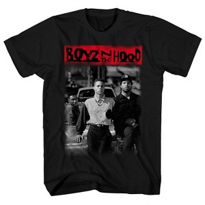 Mens Boyz N The Hood Shirt - Boyz N The Hood Poster Tee (Black, XX-Large) - 1 of 4