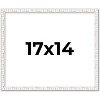 PosterPalooza | Textured White Picture Frame - UV Acrylic, Backing Board, Hanging Hardware Included - 2 of 4