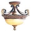 Livex Lighting Villa Verona 2 - Light Pendant in  Verona Bronze/Aged Gold Leaf - 2 of 4