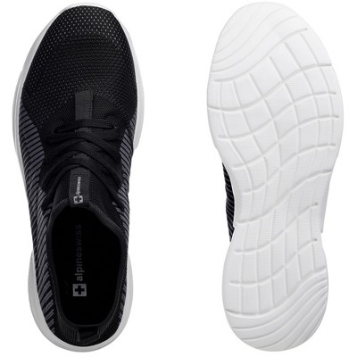 Мужские кроссовки Alpine Swiss Kyle Men’s Lightweight Athletic Knit Fashion Sneakers BLK 10 M US — фото 4