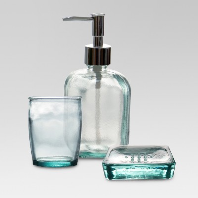 Threshold Recycled Glass Clear Soap Dispenser | Target