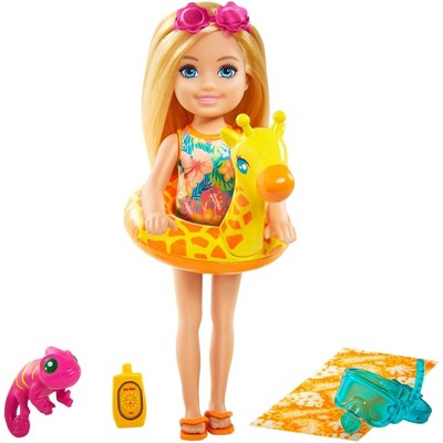 Photo 1 of ?Barbie Chelsea The Lost Birthday Playset - Giraffe Floatie
4 pack