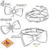 The Worthy Dog Lobsters Bow Tie Adjustable Collar Attachment Accessory - image 4 of 4