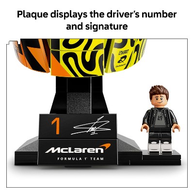 Детские конструкторы LEGO Editions McLaren Mastercard F1 Team Lando Norris Helmet 43023 — фото 4