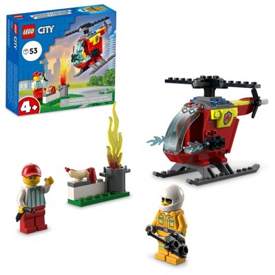 TargetLEGO City Fire Helicopter 60318 Building Set