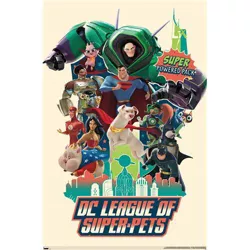 Trends International DC Comics Movie DC League of Super-Pets - Partners Unframed Wall Poster Prints