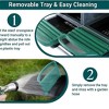 Chicken Nesting Boxes for Chickens, 3 Compartment Metal Roll Out Nesting Box for Chicken Coop,Rollout Egg Collection - 4 of 4