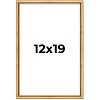 PosterPalooza | Classic Modern Gold Picture Frame - UV Acrylic, Foam Board Backing, Hanging Hardware - 2 of 4