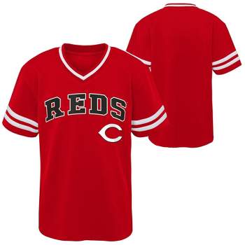 Cincinnati Reds Stacked Tee Shirt 24M / Red