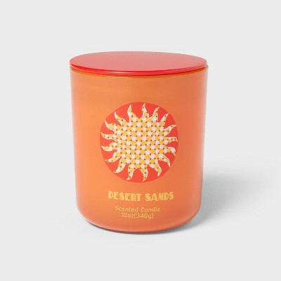 12oz Jar Candle with Lid Desert Sands - Room Essentials™