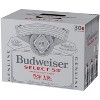 Budweiser Select 55 Light Lager Beer - 30pk/12 fl oz Cans - image 3 of 4