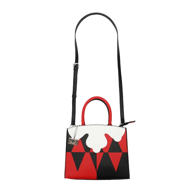 Harley Quinn Novelty Women's Handbag with Metal Charm, 2 of 7