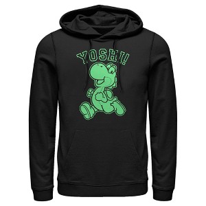Men's Nintendo Yoshi Character Run Pull Over Hoodie - 1 of 4