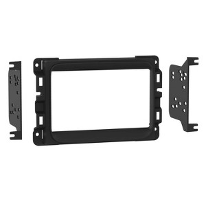 Metra® Double-DIN Installation Kit for 2013 and Up Chrysler®/Jeep®/Ram® in Black - 1 of 4