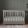 Child Craft Jordyn 4-in-1 Convertible Crib, Converts to Toddler Bed, Day Bed & Full Size Bed, 3 Mattress Positions, Baby Safe Finish (Lunar Gray) - 2 of 4