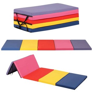 BestMassage Gymnastic Mat Multifunctional Exercise Mat for Yoga Aerobics Fitness - 1 of 4