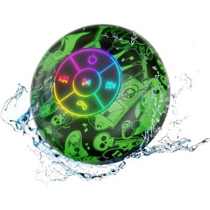 Disney Tim Burton's The Nightmare Before Christmas Bluetooth Shower Speaker- IPX4 Splashproof Wireless Speaker with Touch Controls - 1 of 4