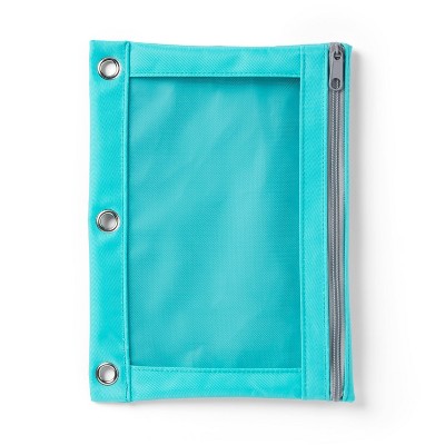 Mesh Binder Pencil Pouch Teal - Up & Up™ : Target