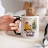 Nothing Warms Christmas Like Friends Pooh Bear Mug, Heartwarming Holiday Gift | OrnamentallyYou - 3 of 4