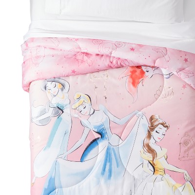Disney Princess Twin Lead With Your Heart Gold Foil Comforter