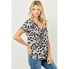WEST K Women's Soraya Pleated V-Neckline Blouse - 3 of 4