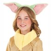 HalloweenCostumes.com One Size Fits Most   Grogu Ears Headband Accessory, Pink/Green - 2 of 4