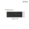 Unique Bargains Aluminum DIY Laser Printing Office Engraving Blank Metal Card - 2 of 4