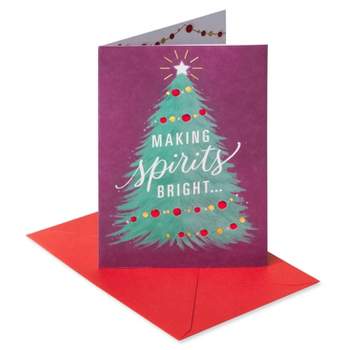 Making Spirits Bright Christmas Card