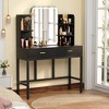 Aheaplus Makeup Vanity with Mirror and Lights - 2 of 4