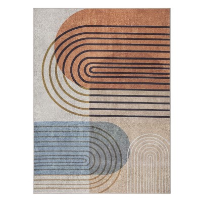 TOWN & COUNTRY EVERYDAY Avani Retro Arch Everwash Washable Area Rug