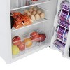 MegaChef 3.2 Cubic Ft Mini Freestanding Refrigerator with Stainless Steel Body and Interior Freezer Compartment - 4 of 4