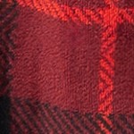 plaid red