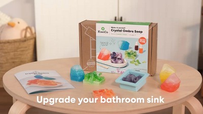 KiwiCo Crystal Ombre Soapmaking: DIY Craft Activity Kit with