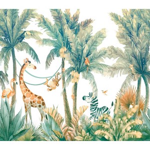 Veer Decor Jungle Jamboree Wall Mural - 1 of 2