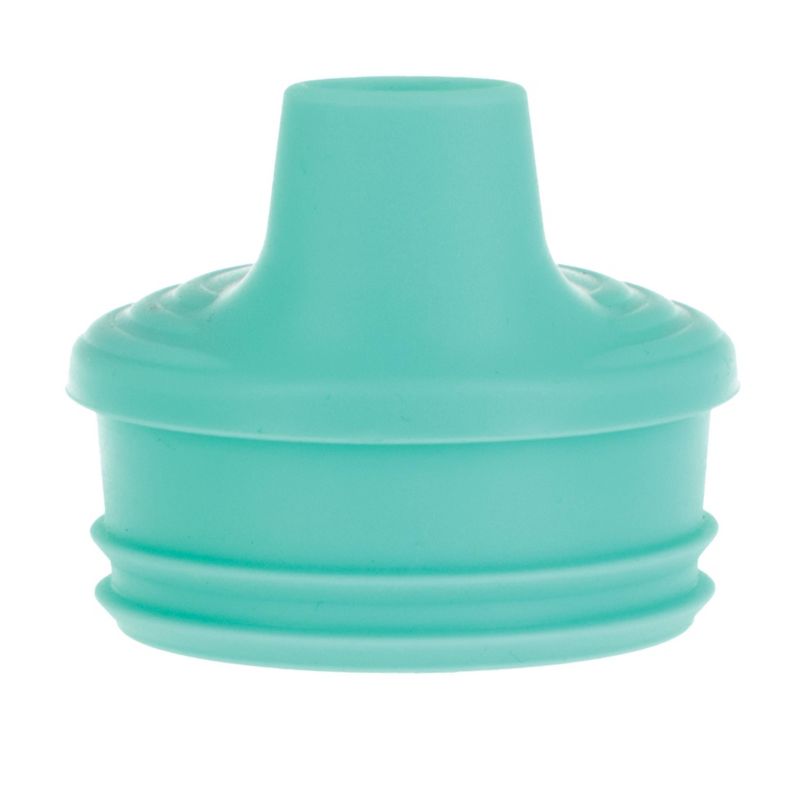 Nuby 2oz 2 Handle Silicone Sippy Cup with Spout Lid - Confetti Neutral, 5 of 8
