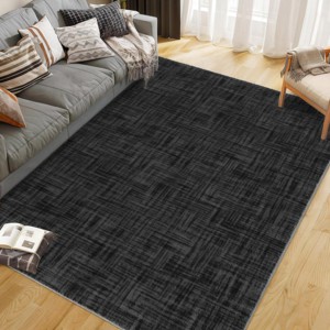 Machine Washable Modern Living Room Area Rug Non Slip Low Pile Stain Resistant Non Shedding Throw Ultra Thin Carpet for Bedroom Kitchen Dinning Room - 1 of 1