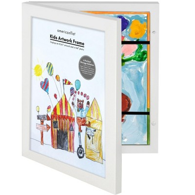 Americanflat 8.5x11 Front Loading Kids Art Frame