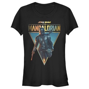 Juniors Womens Star Wars The Mandalorian Clan of Two T-Shirt - 1 of 4