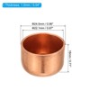 Unique Bargains Solder Connection Air Conditioner Sweat Plug Copper Pipe End Caps Rose Gold - 2 of 4