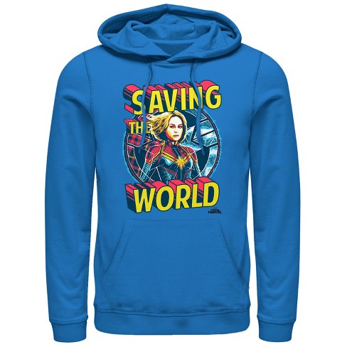 Captain marvel 2025 hoodie mens