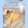 Sagto 2-in-1 Tower Heater with Humidifier, 29.5" Ceramic Space Heater with Digital Thermostat & Timer, Quiet Portable Electric Heater - 3 of 4