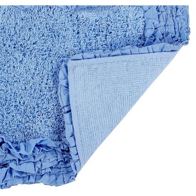 Better Trends Shaggy Border Bath Rug