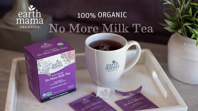 Earth Mama Organics No More Milk Tea - 0.96oz/16ct, 2 of 10, play video