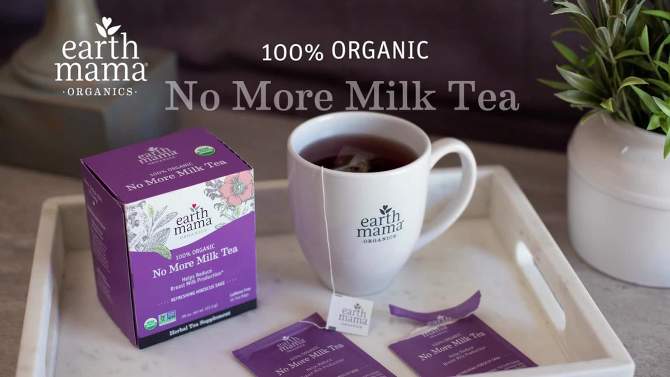 Earth Mama Organics No More Milk Tea - 0.96oz/16ct, 2 of 12, play video